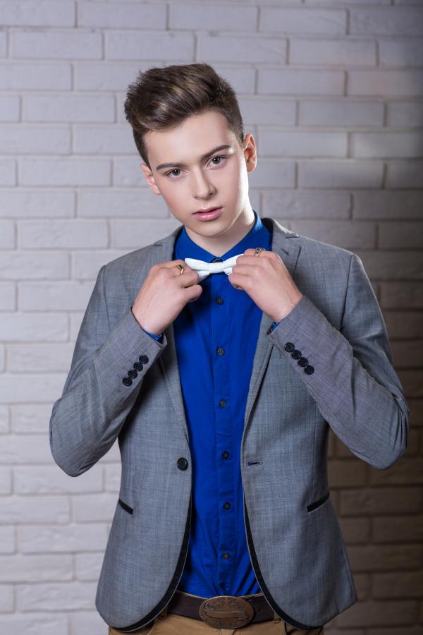 Bow tie casual style best sale