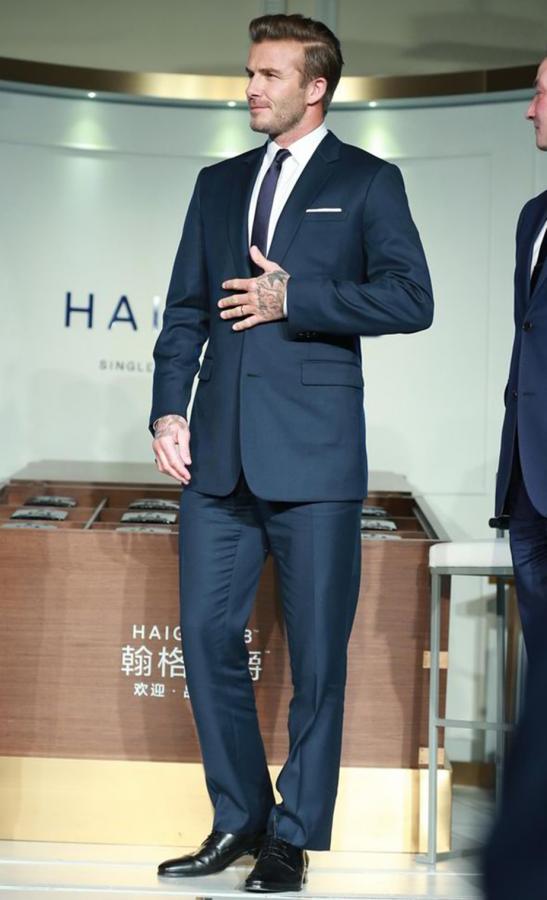 David beckham hot sale dinner suit